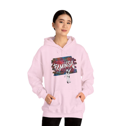 Street Art Feminism Unisex Heavy Blend™ Hooded Sweatshirt