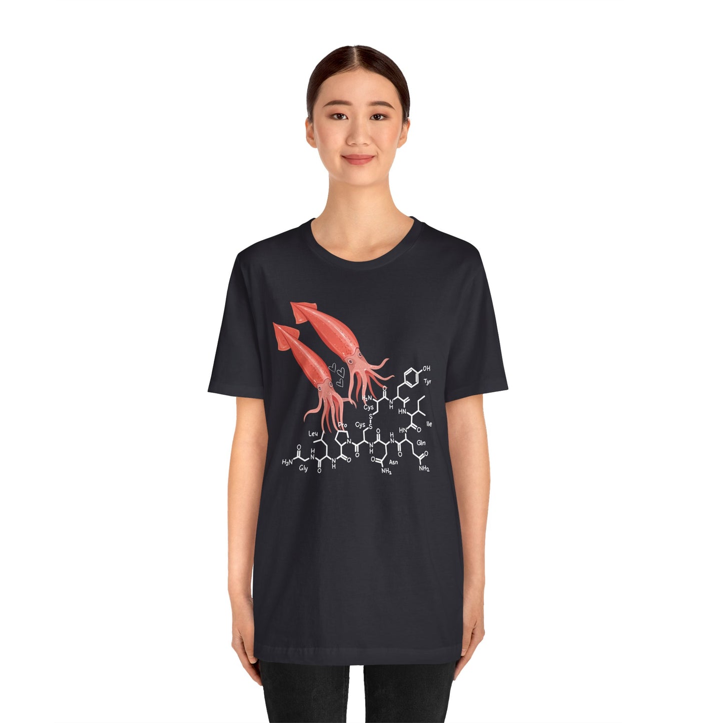 Oxytocin - Squid in Love Unisex Jersey Short Sleeve Tee