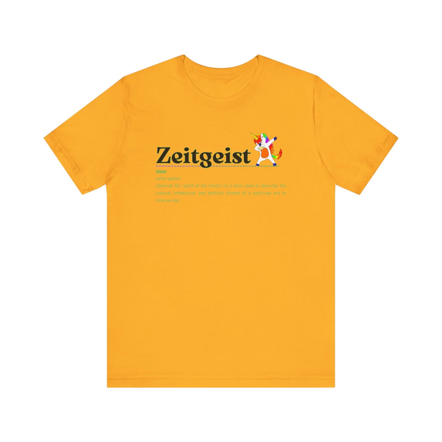 Zeitgeist Unisex Jersey Short Sleeve Tee