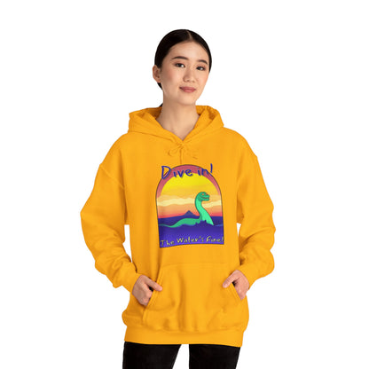 Dive In! Unisex Heavy Blend™ Hooded Sweatshirt