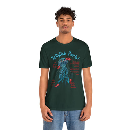 Jellyfish Parts Unisex Jersey Short Sleeve Tee