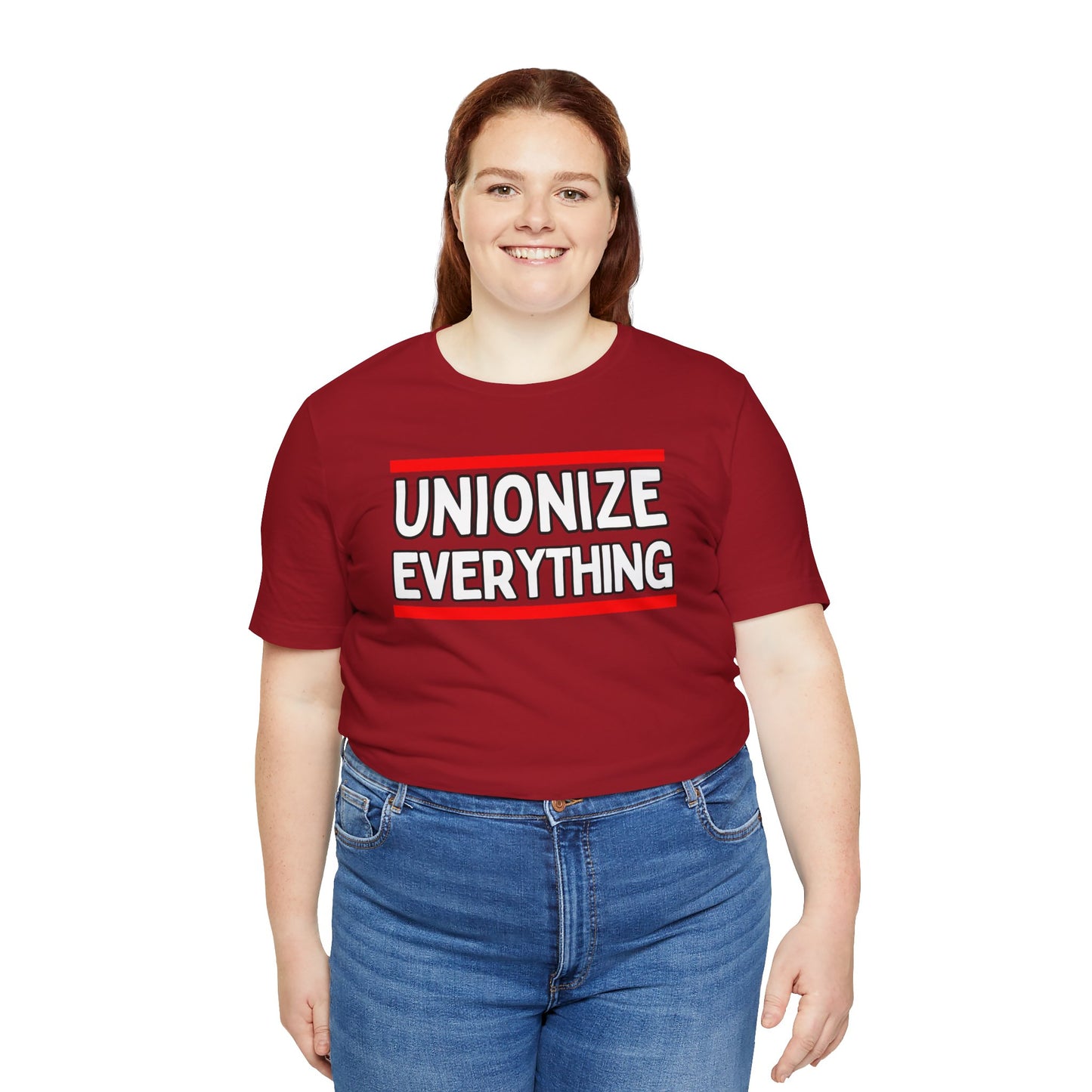 Unionize Everything Unisex Jersey Short Sleeve Tee