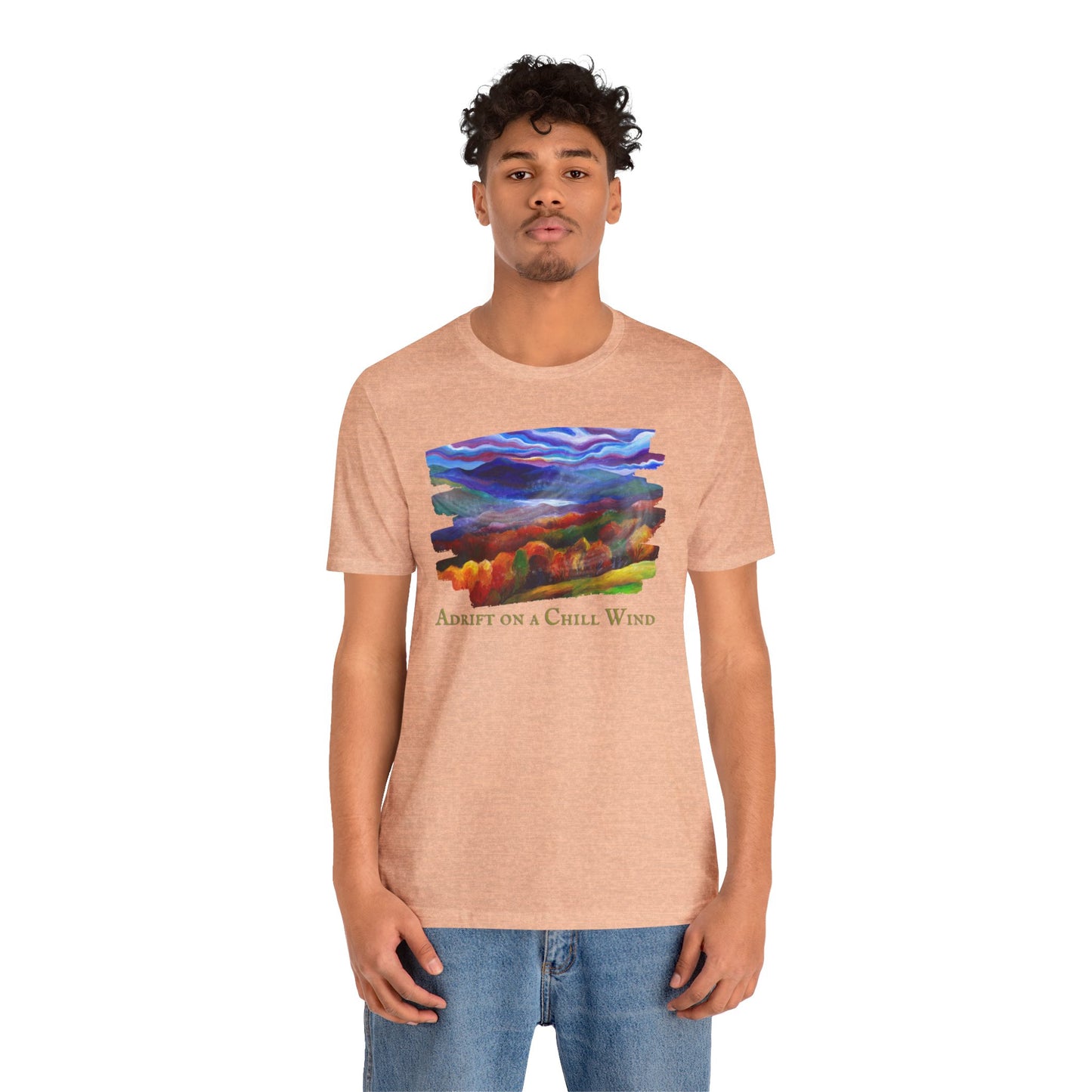 Adrift on a Chill Wind Unisex Jersey Short Sleeve Tee