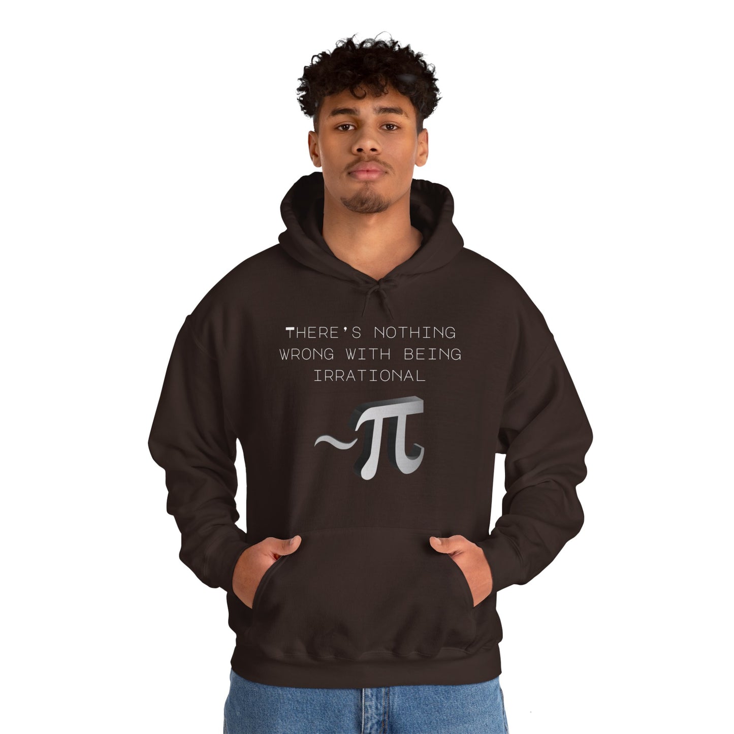 Irrational Pi Unisex Heavy Blend™ Hooded Sweatshirt