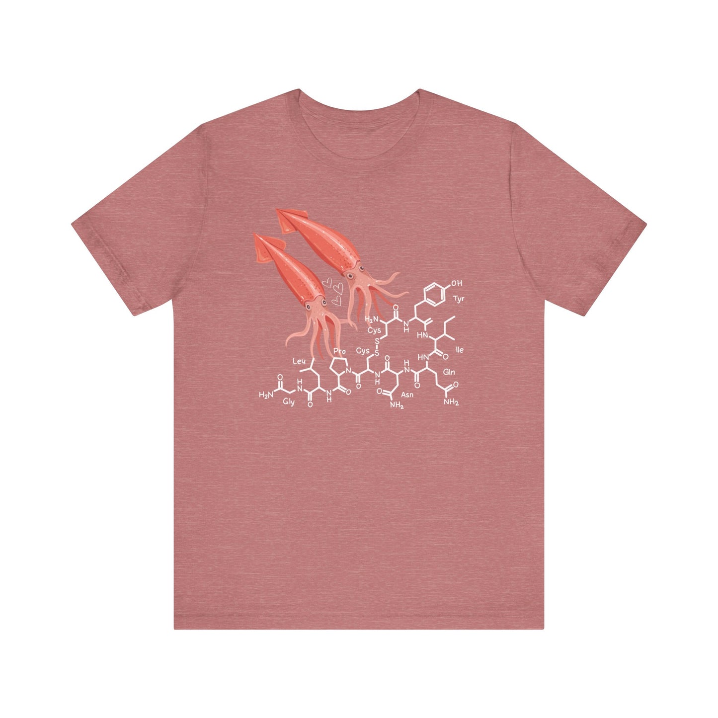 Oxytocin - Squid in Love Unisex Jersey Short Sleeve Tee