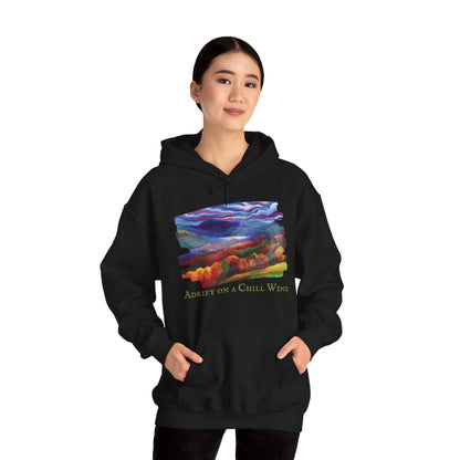 Adrift On A Chill Wind Unisex Heavy Blend™ Hooded Sweatshirt