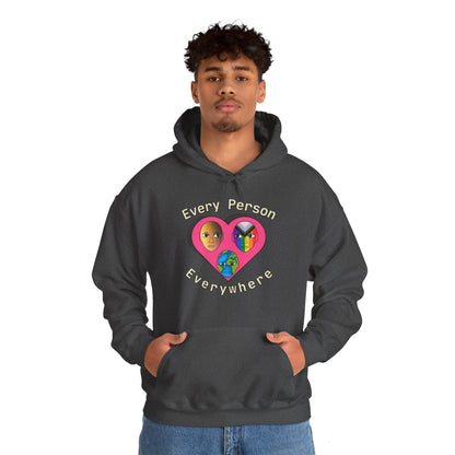 Every Person, Everywhere! Unisex Heavy Blend™ Hooded Sweatshirt