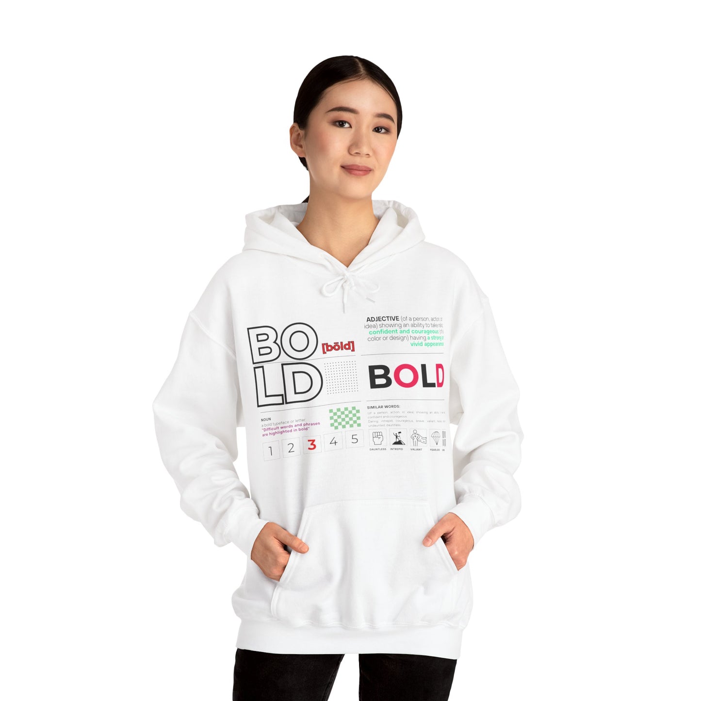 Bold Unisex Heavy Blend™ Hooded Sweatshirt