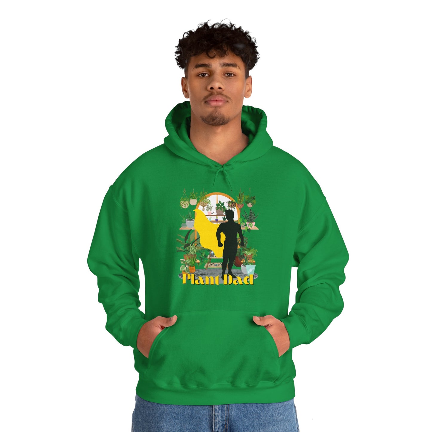 Plant Dad! Unisex Heavy Blend™ Hooded Sweatshirt