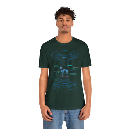 Mecha Kitty Unisex Jersey Short Sleeve Tee