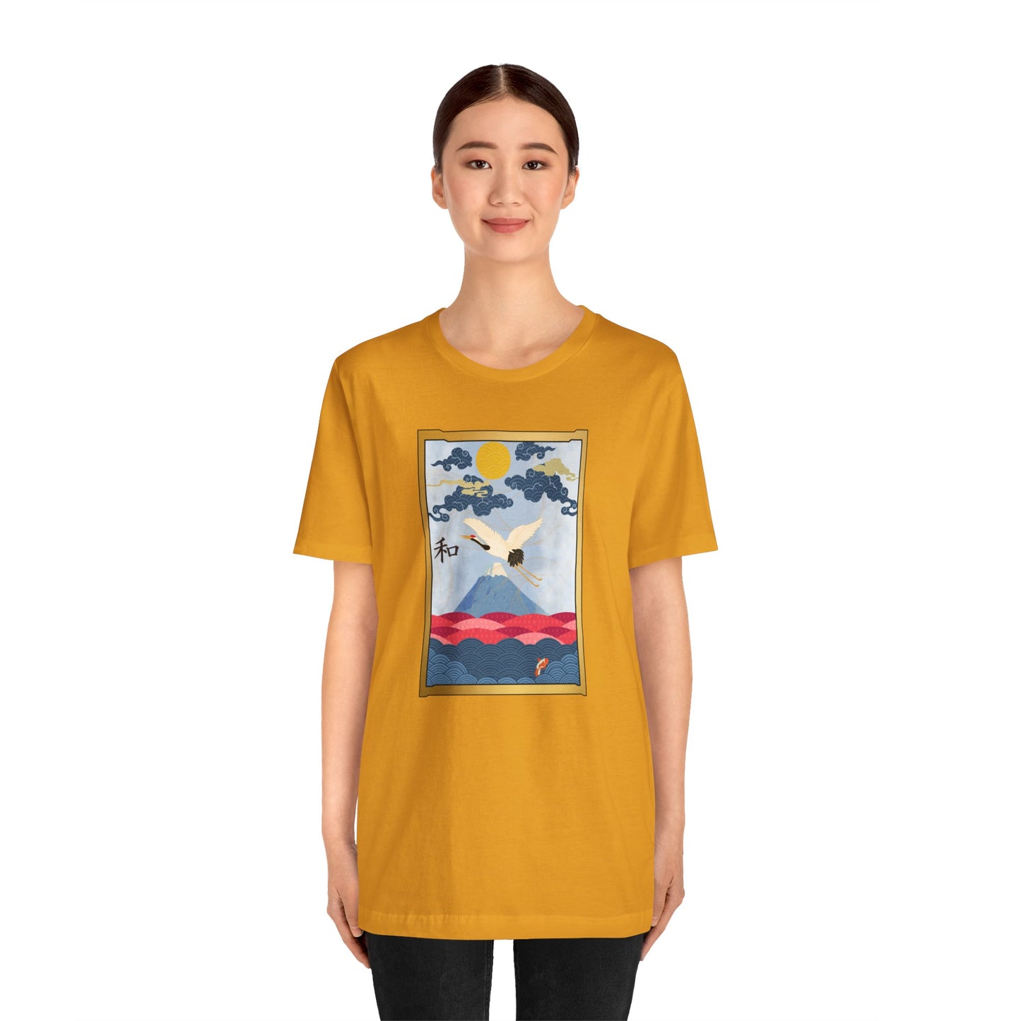 Crane Unisex Jersey Short Sleeve Tee