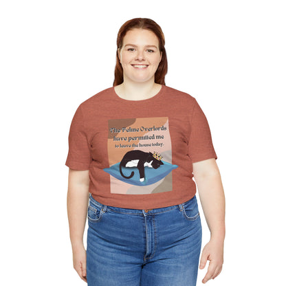 Feline Overlords Unisex Jersey Short Sleeve Tee