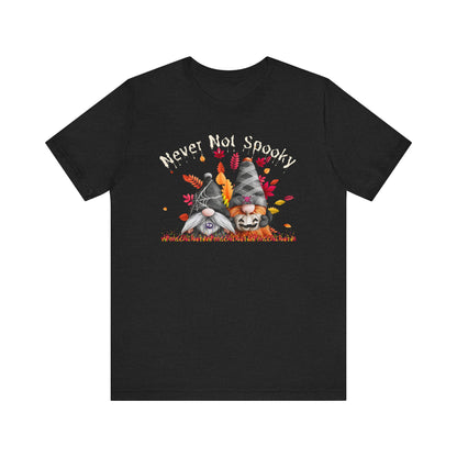 Never Not Spooky Gnomes Unisex Jersey Short Sleeve Tee