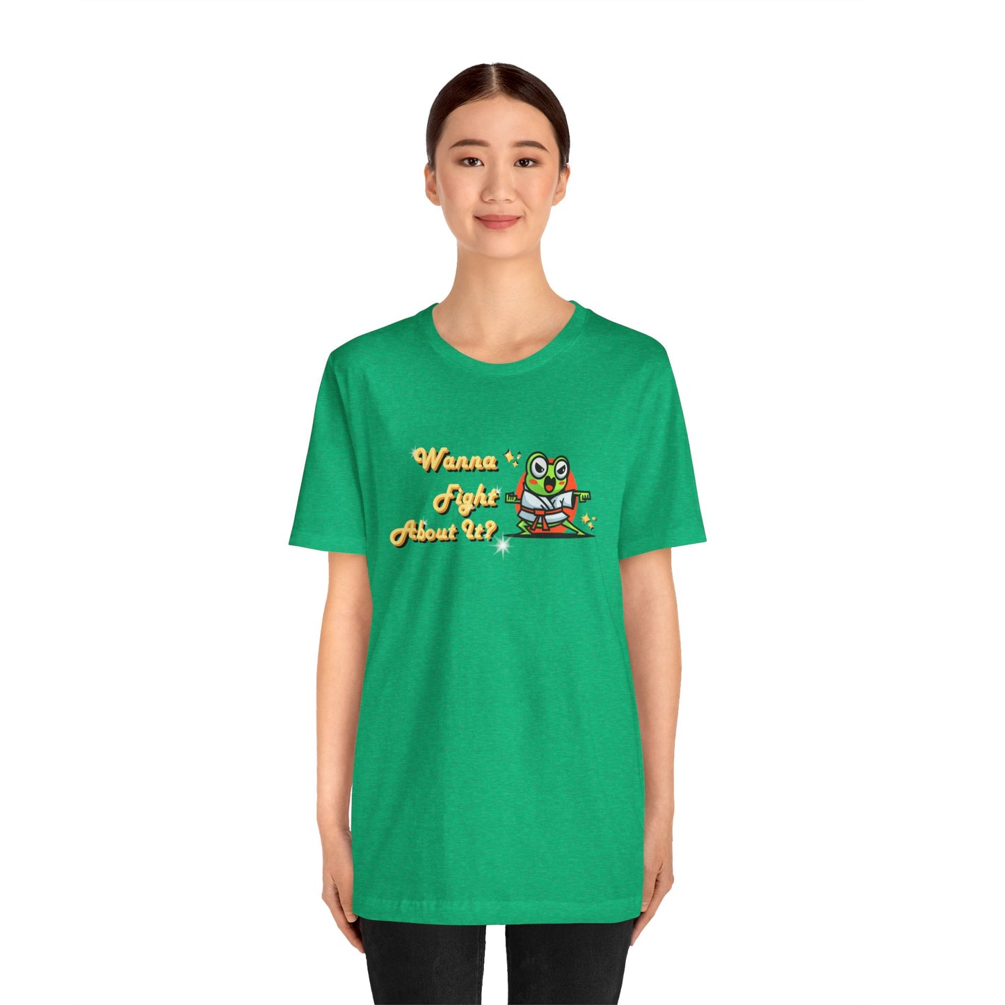 Feeling Froggy? Unisex Jersey Short Sleeve Tee