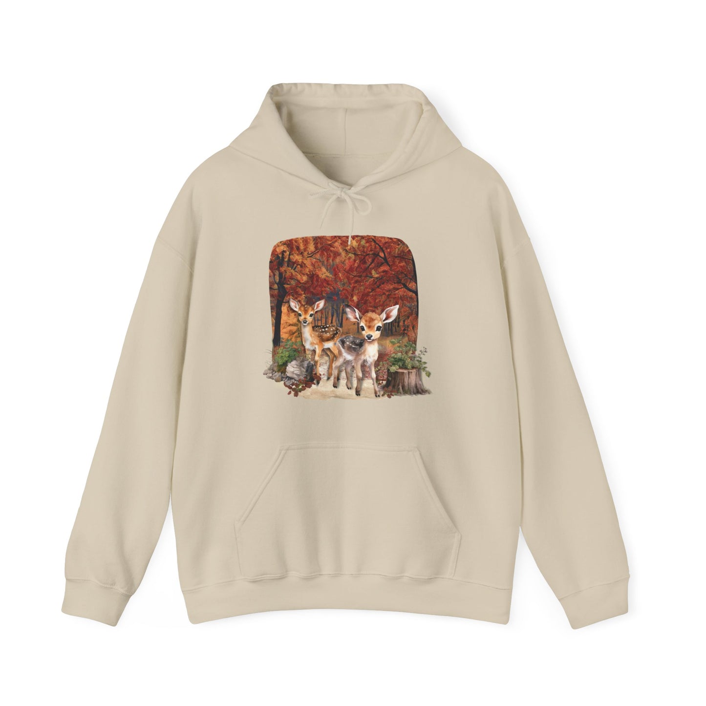 Autumn Fawns Unisex Heavy Blend™ Hooded Sweatshirt