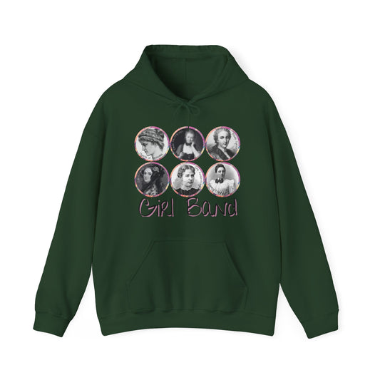 Girl Band - Famous Female Scientists Unisex Heavy Blend™ Hooded Sweatshirt