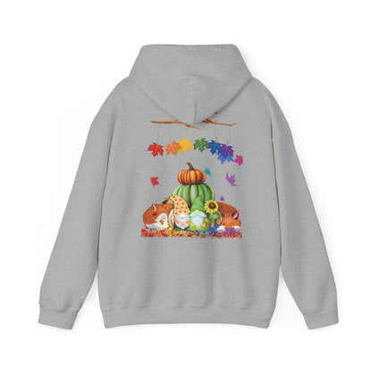 LGBTQIA+ Autumn Gnomes Unisex Heavy Blend™ Hooded Sweatshirt