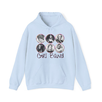 Girl Band - Famous Female Scientists Unisex Heavy Blend™ Hooded Sweatshirt