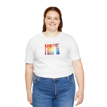 Hope Unisex Jersey Short Sleeve Tee