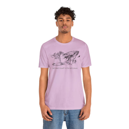 I will meet myself in the wild places - Climber Unisex Jersey Short Sleeve Tee