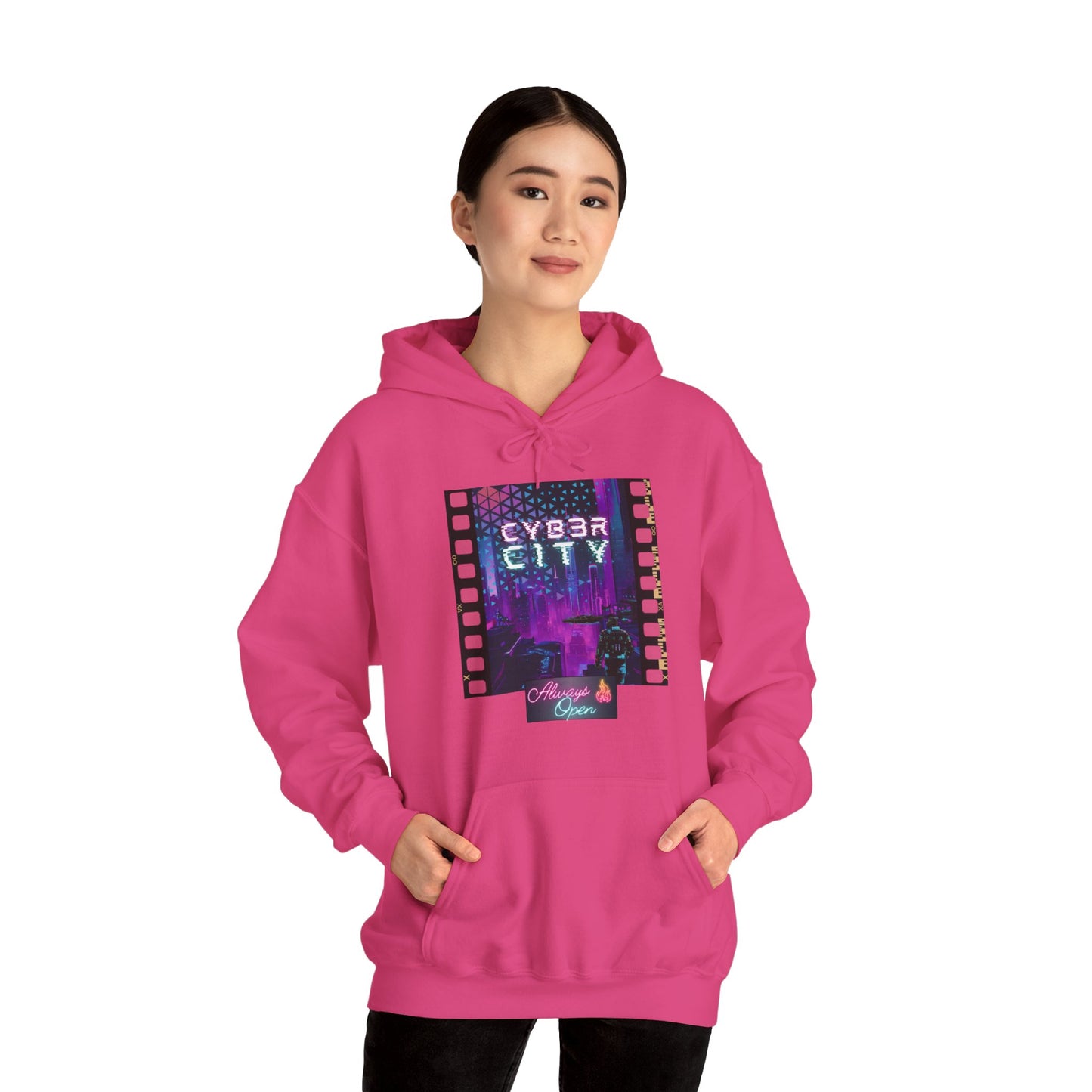 Cyber City Unisex Heavy Blend™ Hooded Sweatshirt