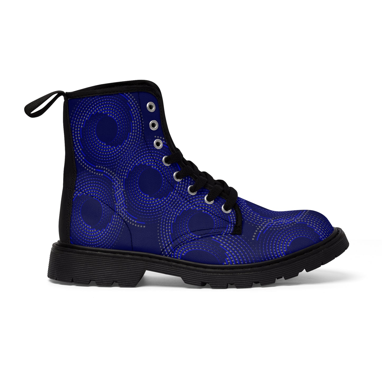 Downward Spiral Women's Canvas Boots