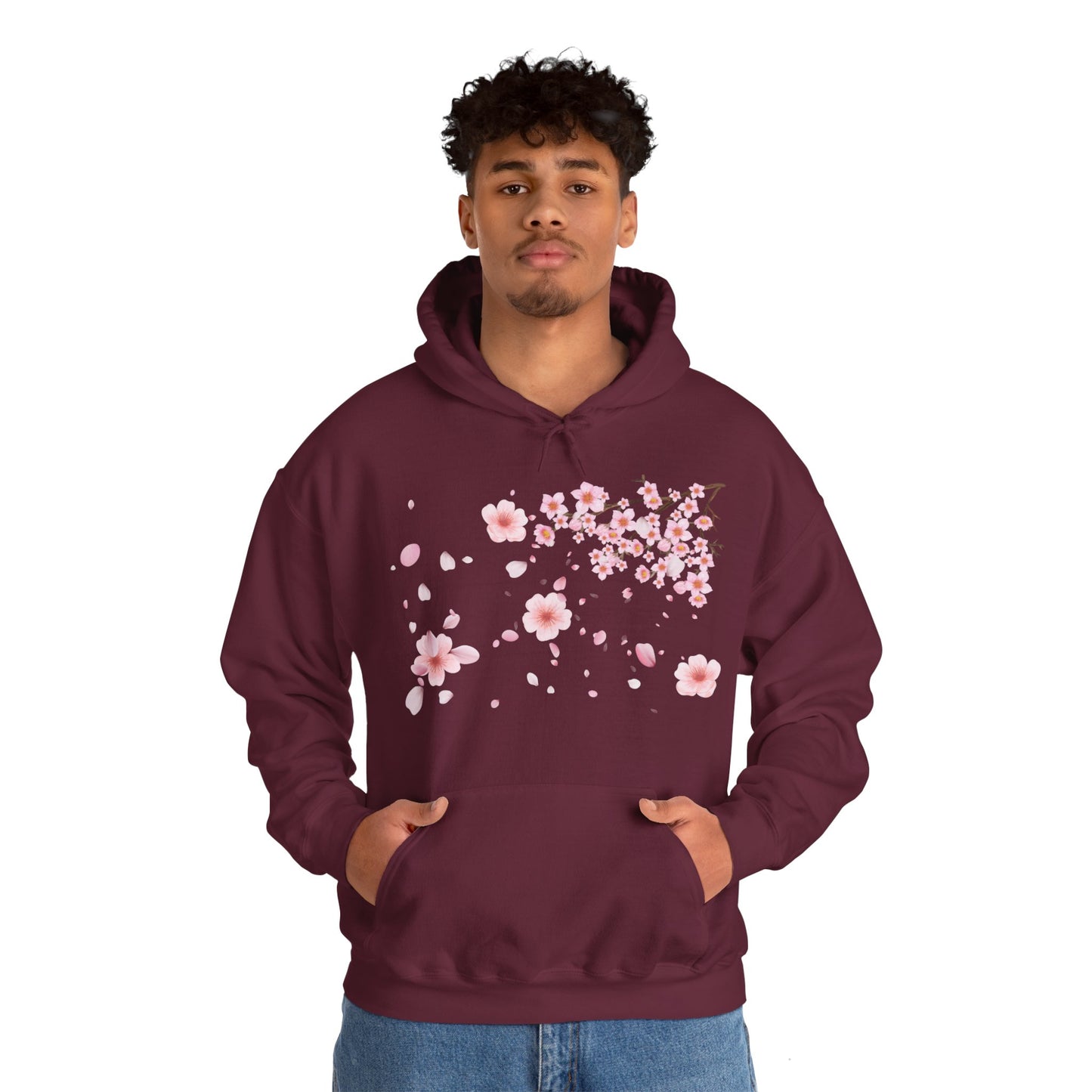 Cherry Blossoms Unisex Heavy Blend™ Hooded Sweatshirt