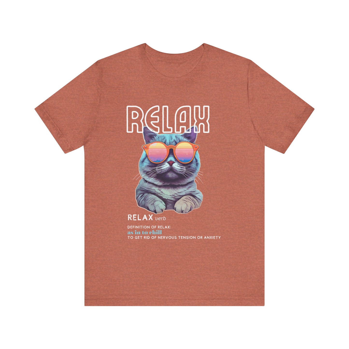 Kitty Says Relax Unisex Jersey Short Sleeve Tee