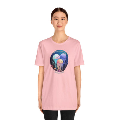 Let's All Be Jellies Today Unisex Jersey Short Sleeve Tee