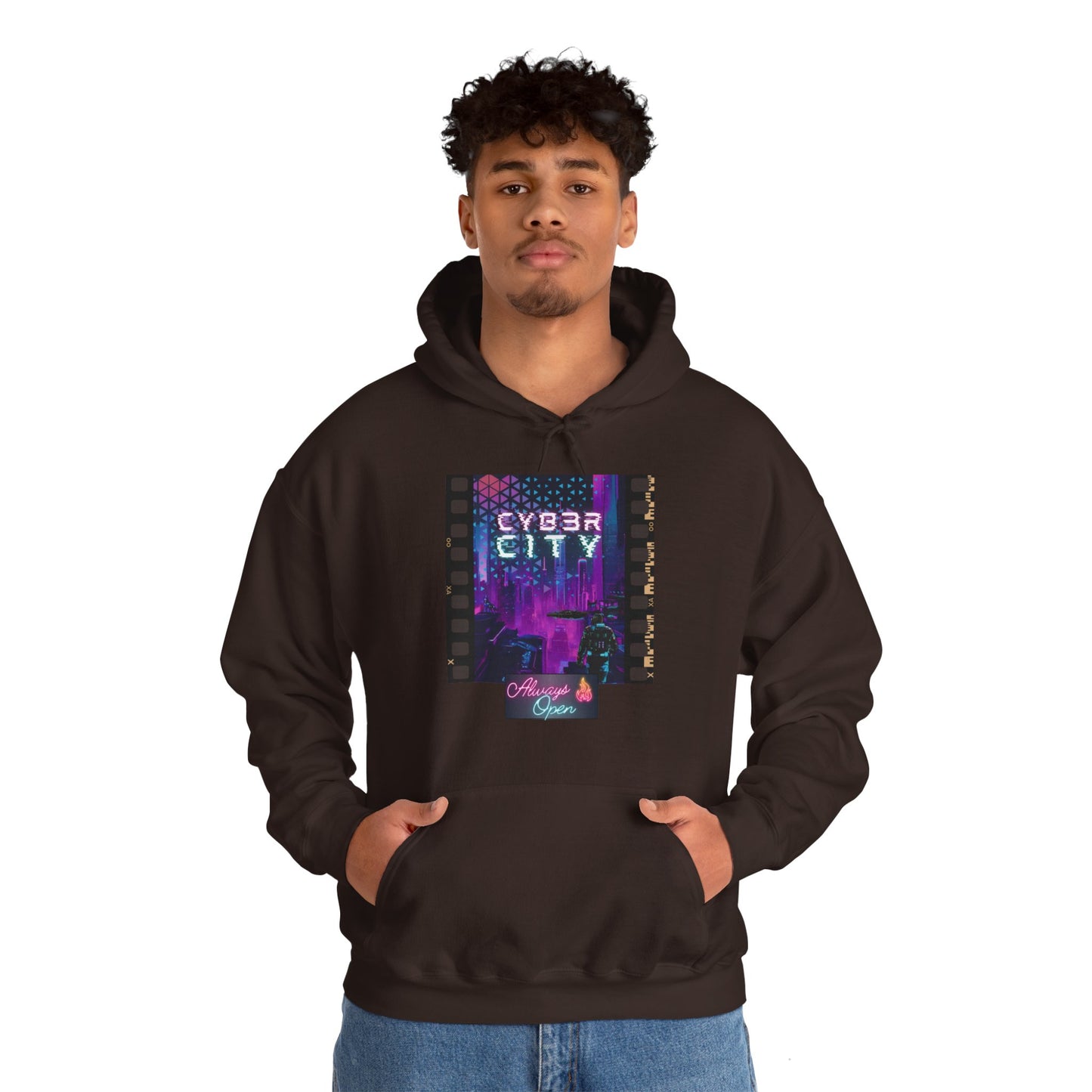 Cyber City Unisex Heavy Blend™ Hooded Sweatshirt