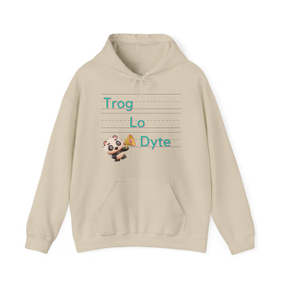 Just sound it out - TROG LO DYTE Unisex Heavy Blend™ Hooded Sweatshirt