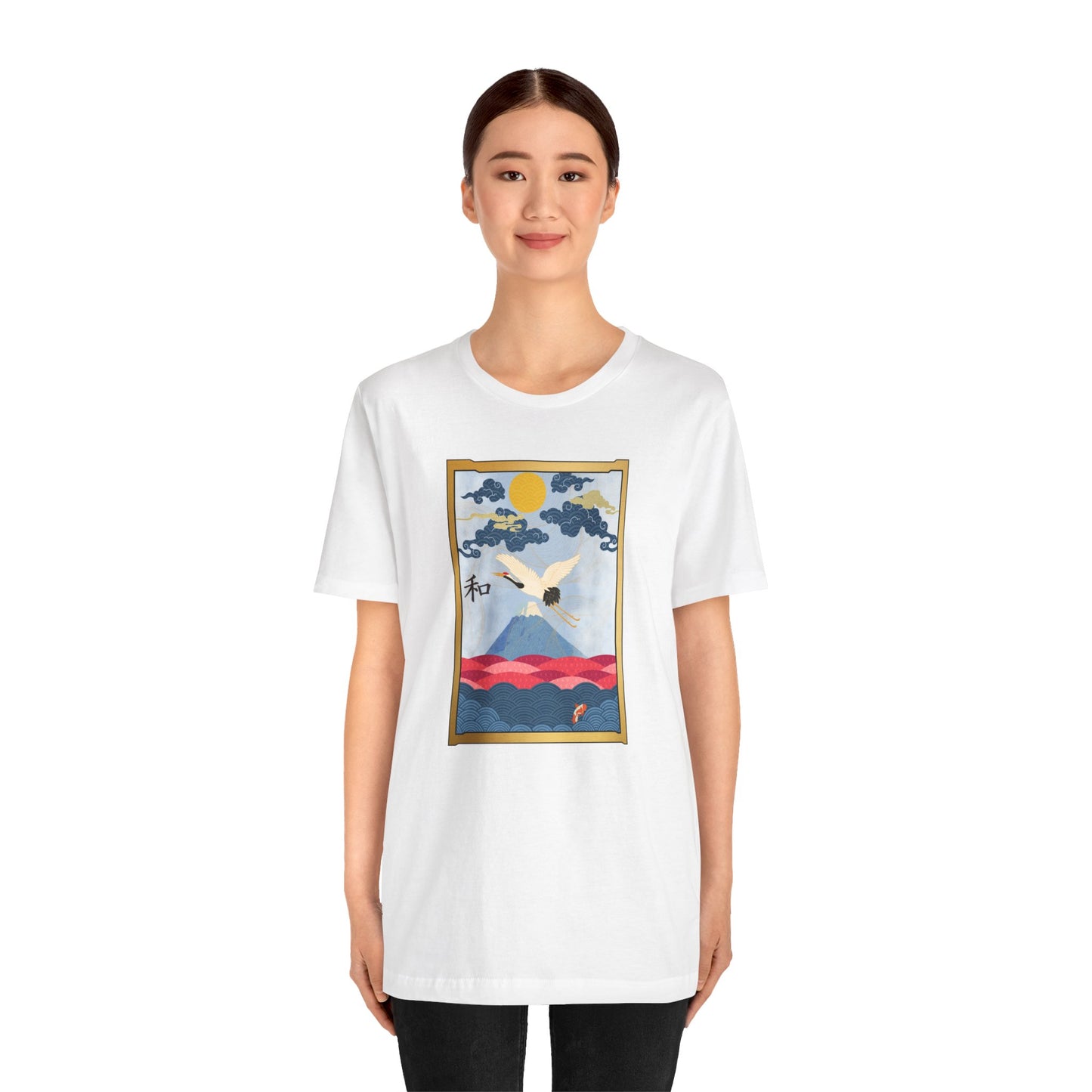 Crane Unisex Jersey Short Sleeve Tee