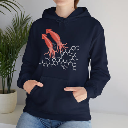 Squid Love - Oxytocin Unisex Heavy Blend™ Hooded Sweatshirt