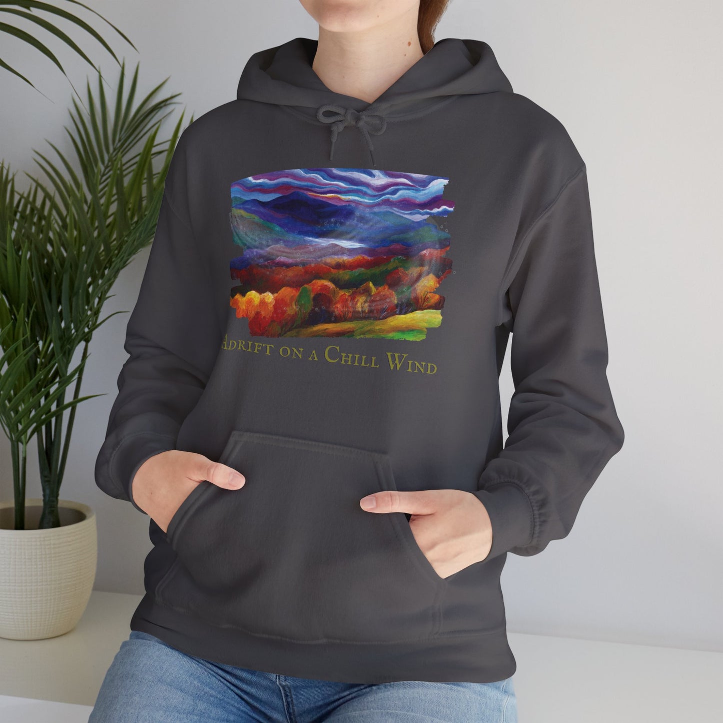 Adrift On A Chill Wind Unisex Heavy Blend™ Hooded Sweatshirt