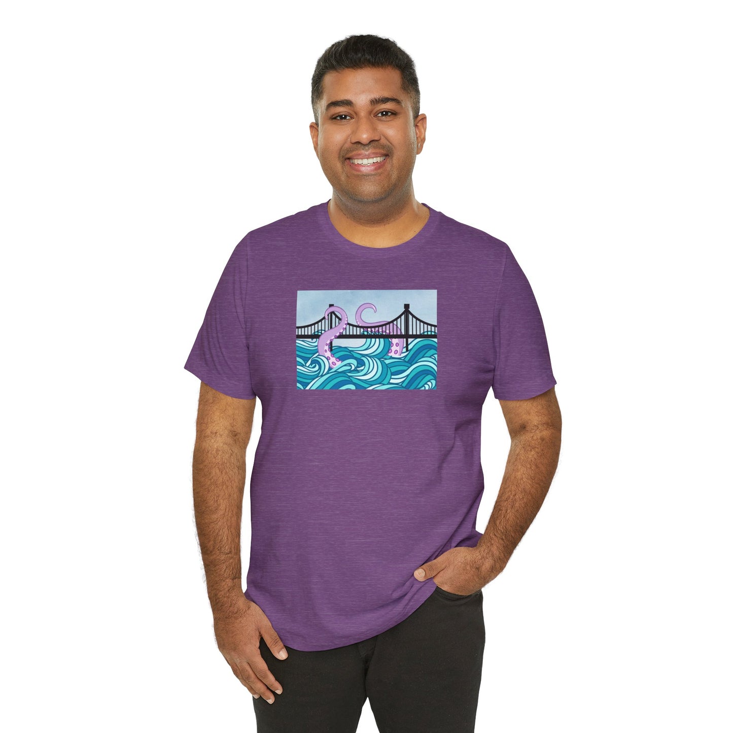 Sea Beast Unisex Jersey Short Sleeve Tee