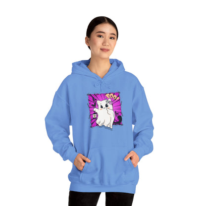 Boo Kitty Unisex Heavy Blend™ Hooded Sweatshirt