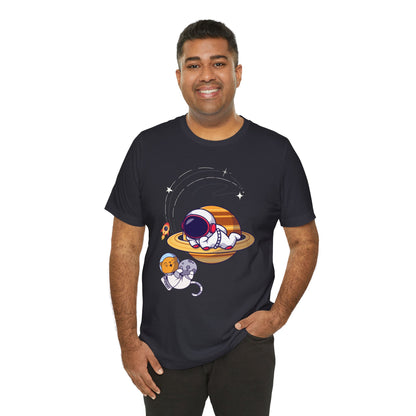 Astro Kitty Unisex Jersey Short Sleeve Tee