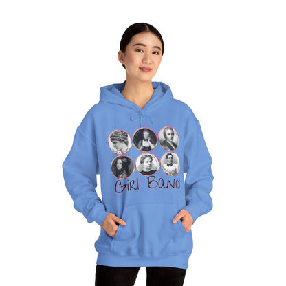 Girl Band - Famous Female Scientists Unisex Heavy Blend™ Hooded Sweatshirt