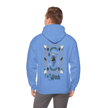 The Witch Tarot Style Unisex Heavy Blend™ Hooded Sweatshirt