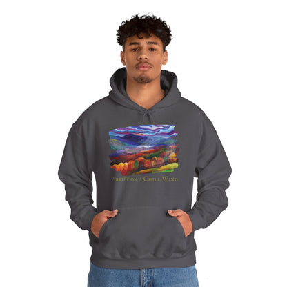 Adrift On A Chill Wind Unisex Heavy Blend™ Hooded Sweatshirt