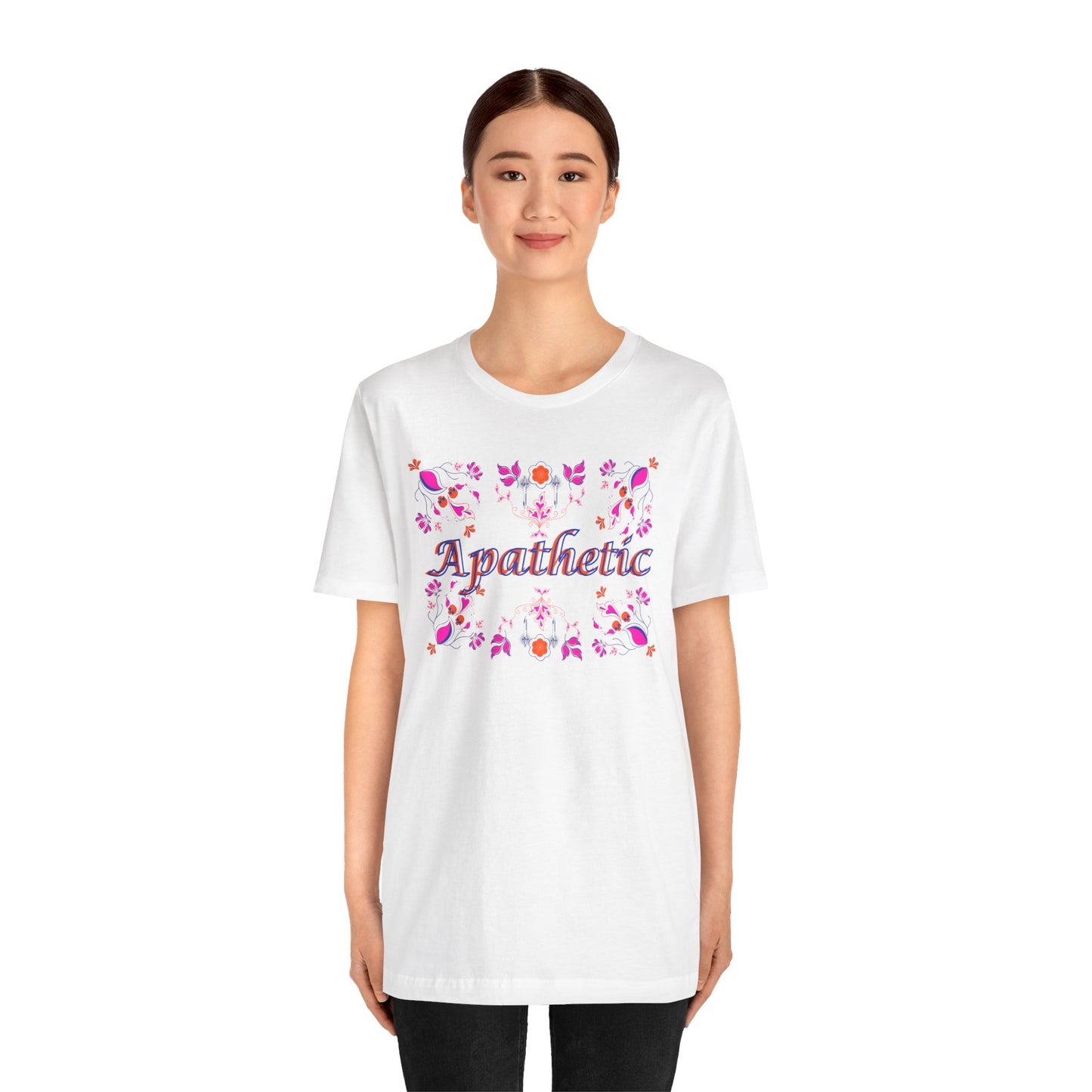 Apathetic Unisex Jersey Short Sleeve Tee