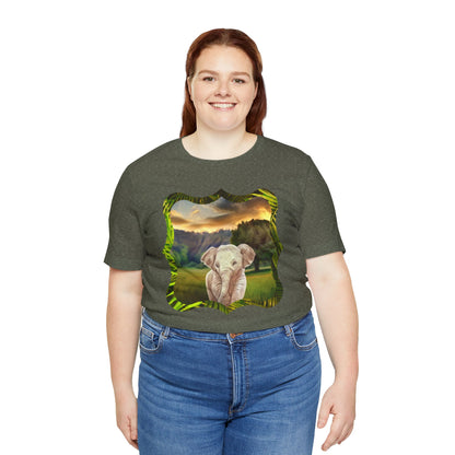 Why Are Baby Elephants So Cute Though? Unisex Jersey Short Sleeve Tee