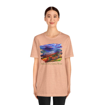 Adrift on a Chill Wind Unisex Jersey Short Sleeve Tee