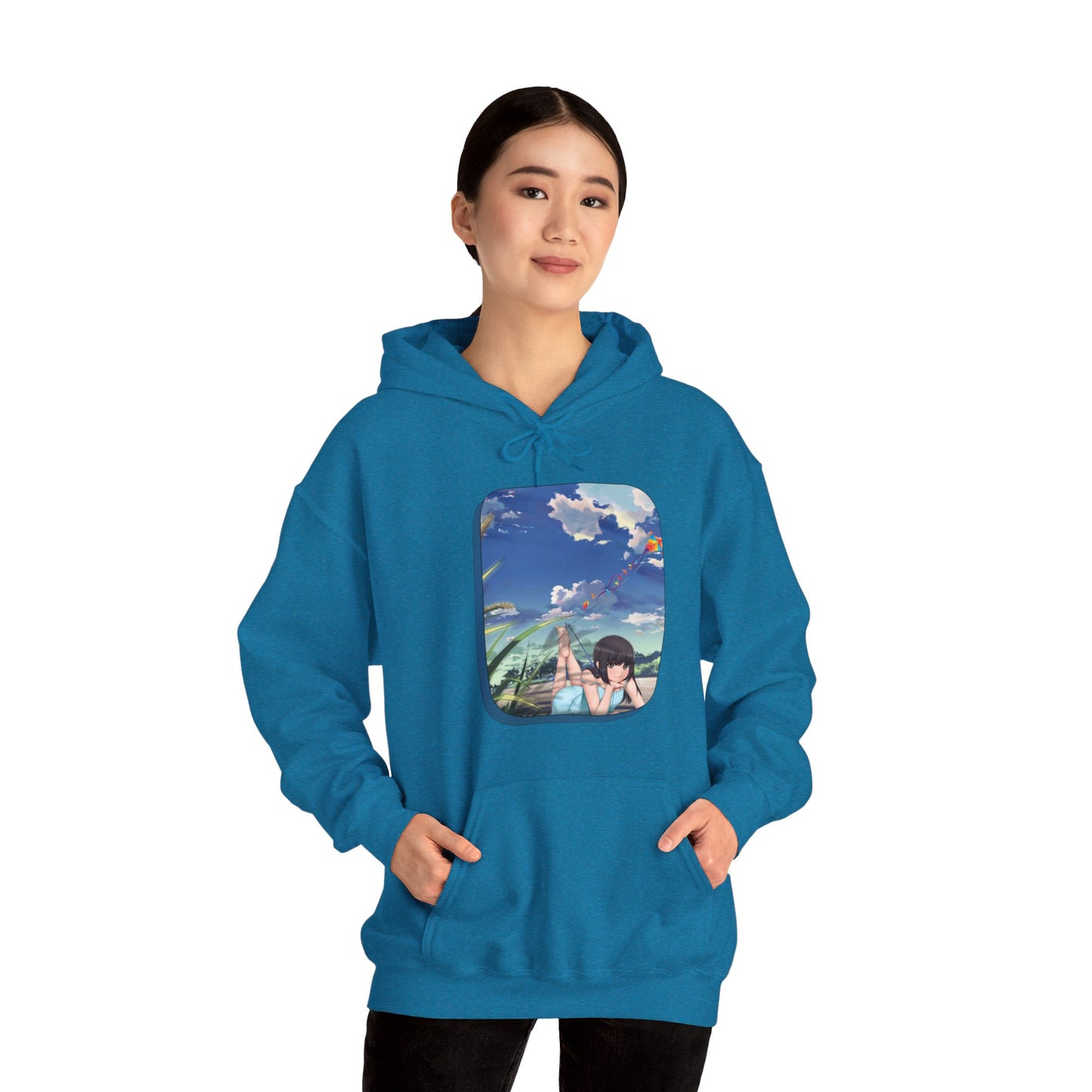 Go Fly A Kite Unisex Heavy Blend™ Hooded Sweatshirt