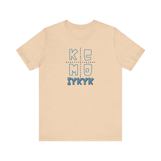 KCMO IYKYK 6 Unisex Jersey Short Sleeve Tee