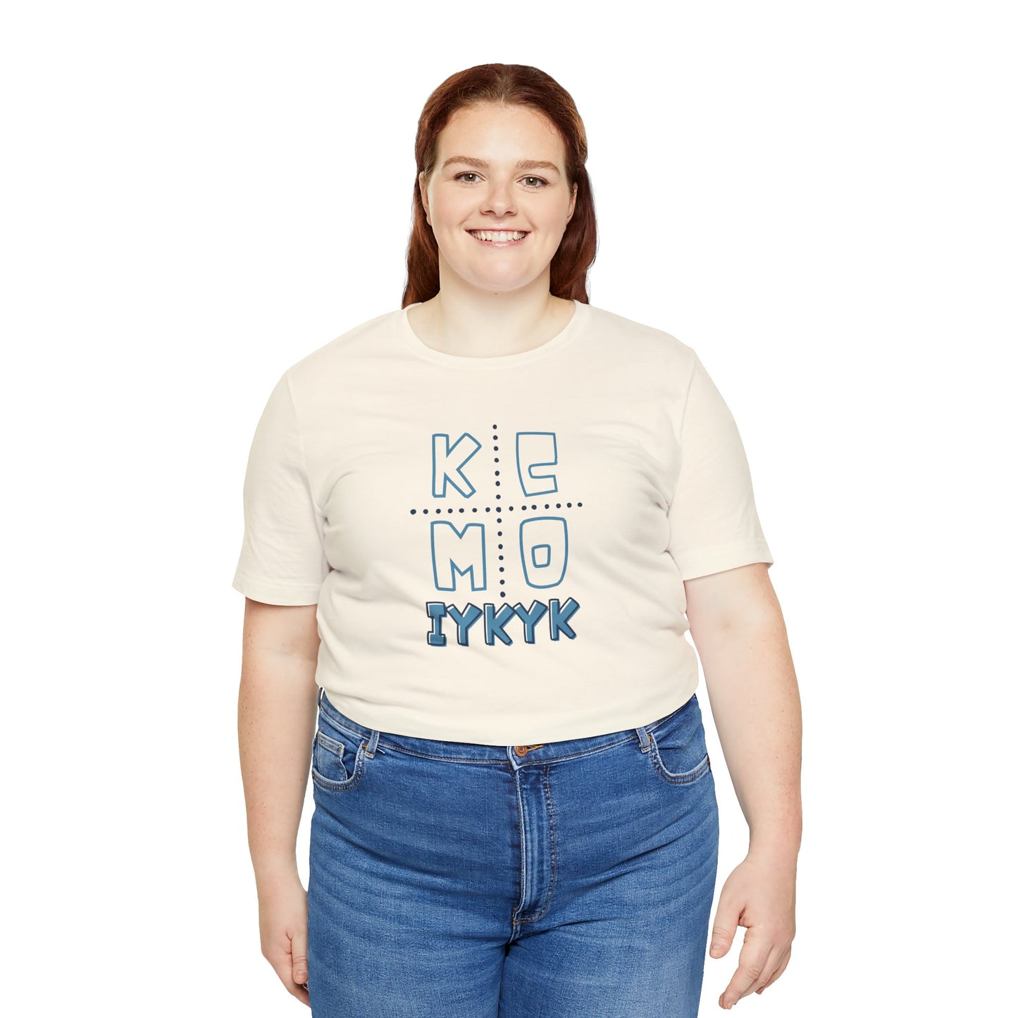 KCMO IYKYK 6 Unisex Jersey Short Sleeve Tee