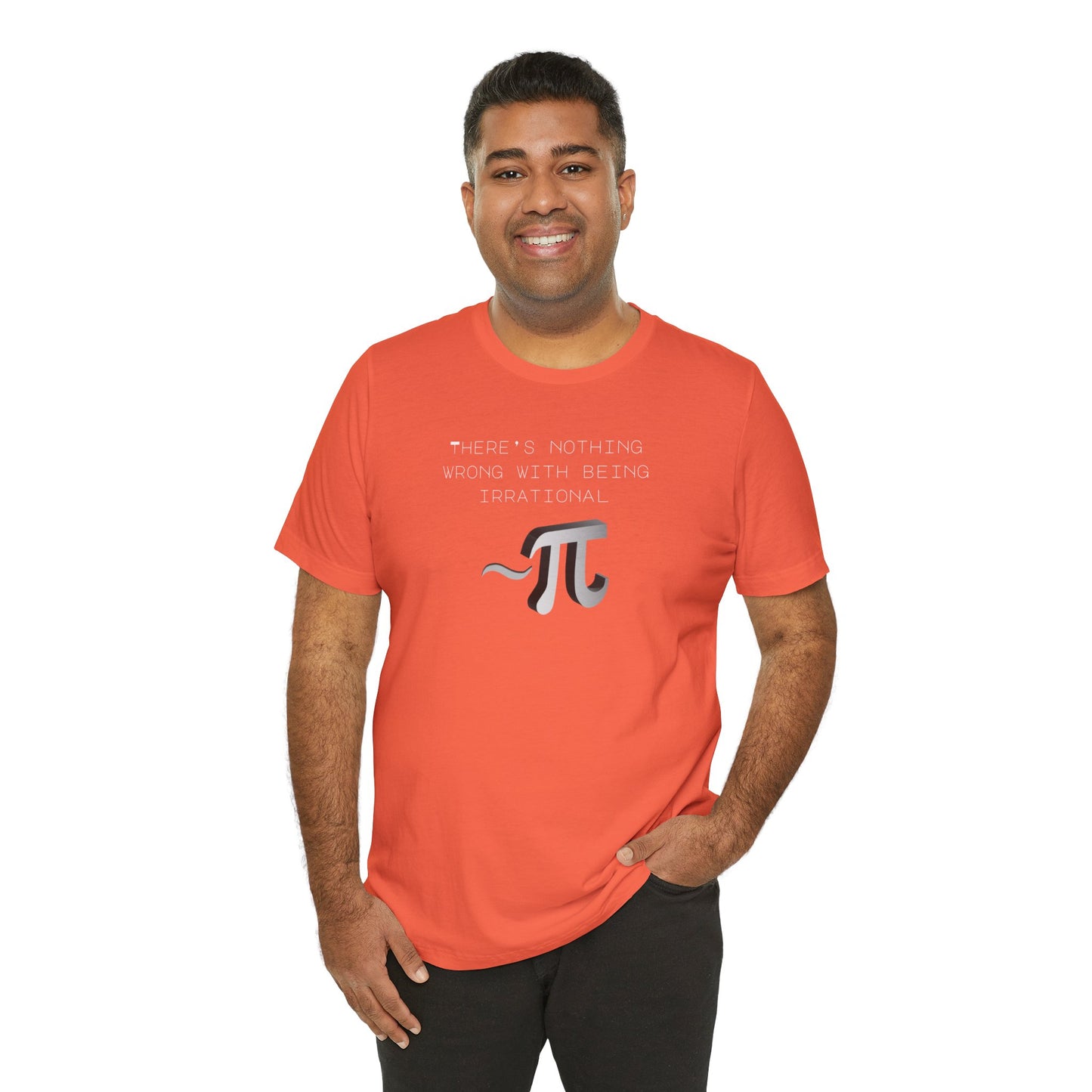 Irrational Pi Unisex Jersey Short Sleeve Tee