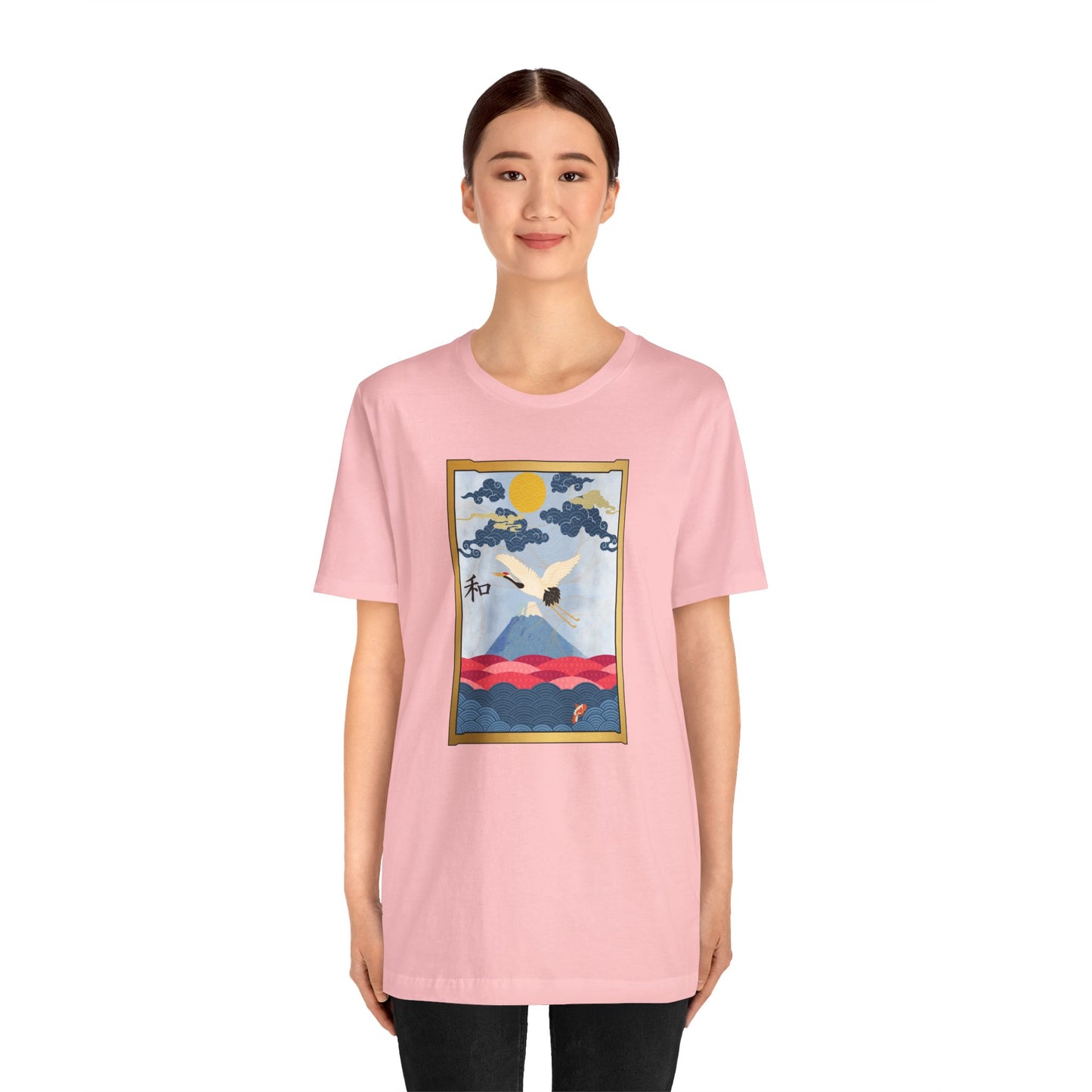 Crane Unisex Jersey Short Sleeve Tee