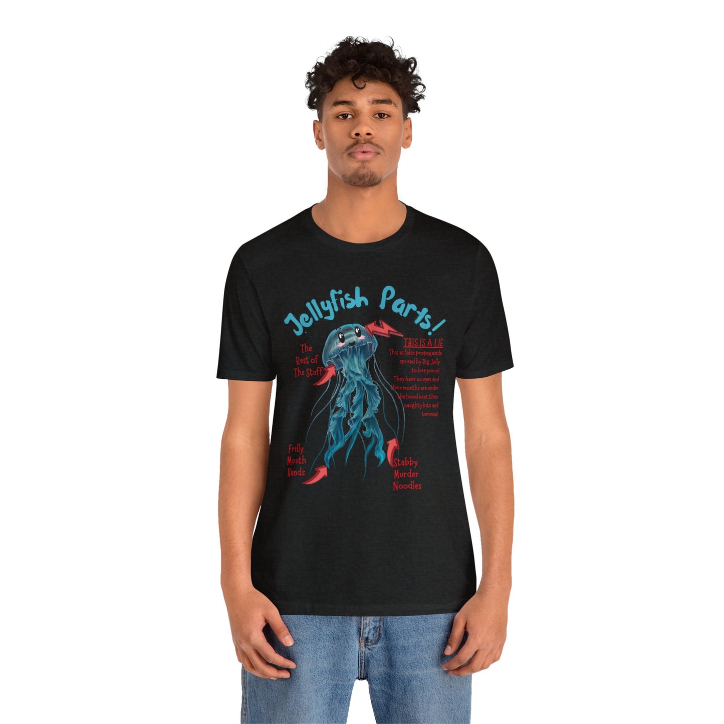 Jellyfish Parts Unisex Jersey Short Sleeve Tee