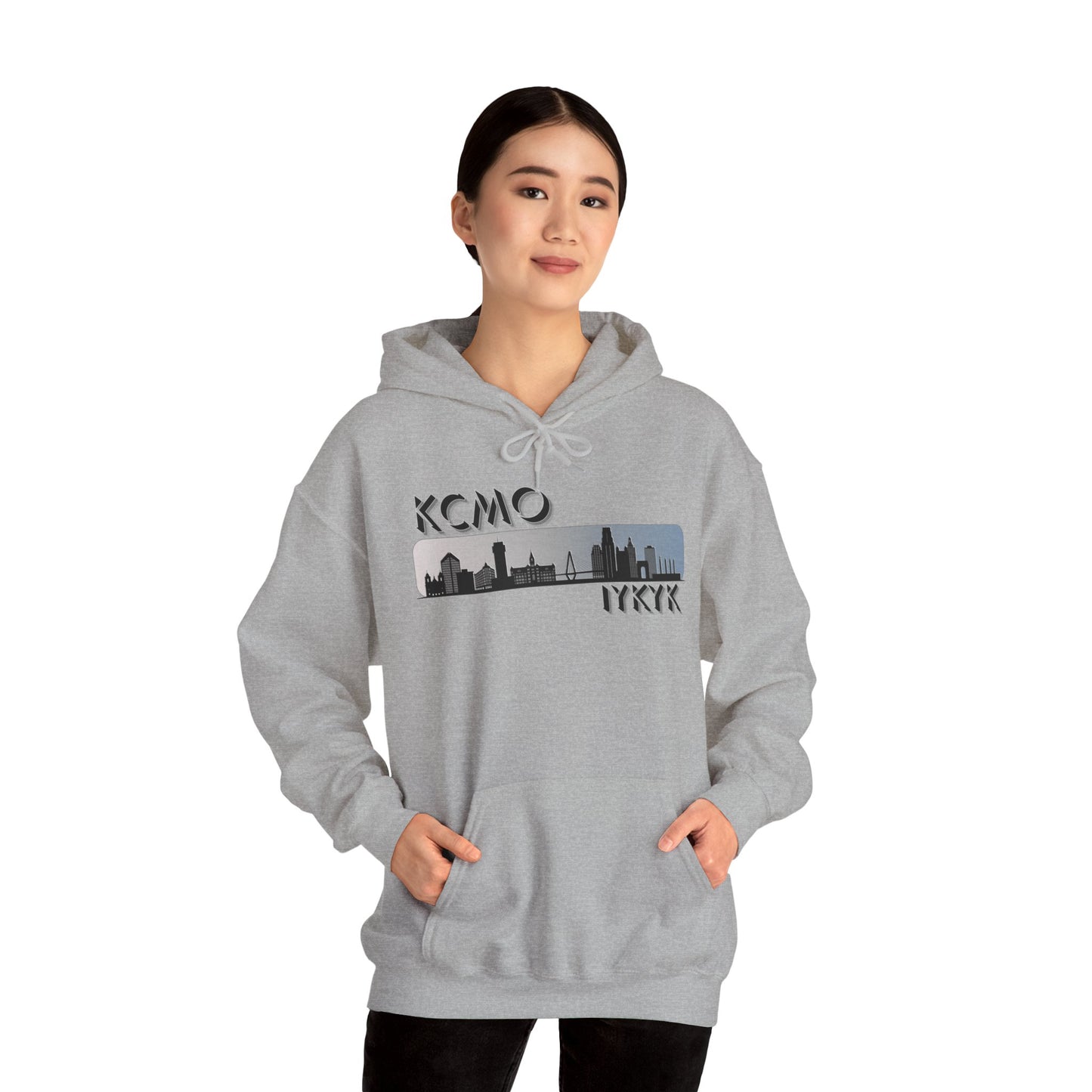 KCMO IYKYK 1 Unisex Heavy Blend™ Hooded Sweatshirt